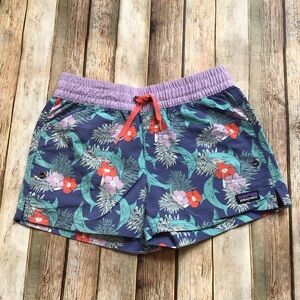 Patagonia Costa Rica Baggies Heart of the Sea Dolphin Shorts Large